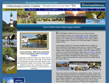 Tablet Screenshot of chincoteagueisland.org